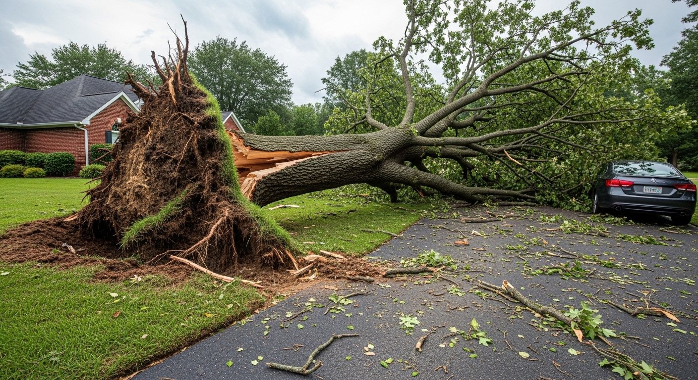 Large Tree Removal in Horn Lake, Mississippi