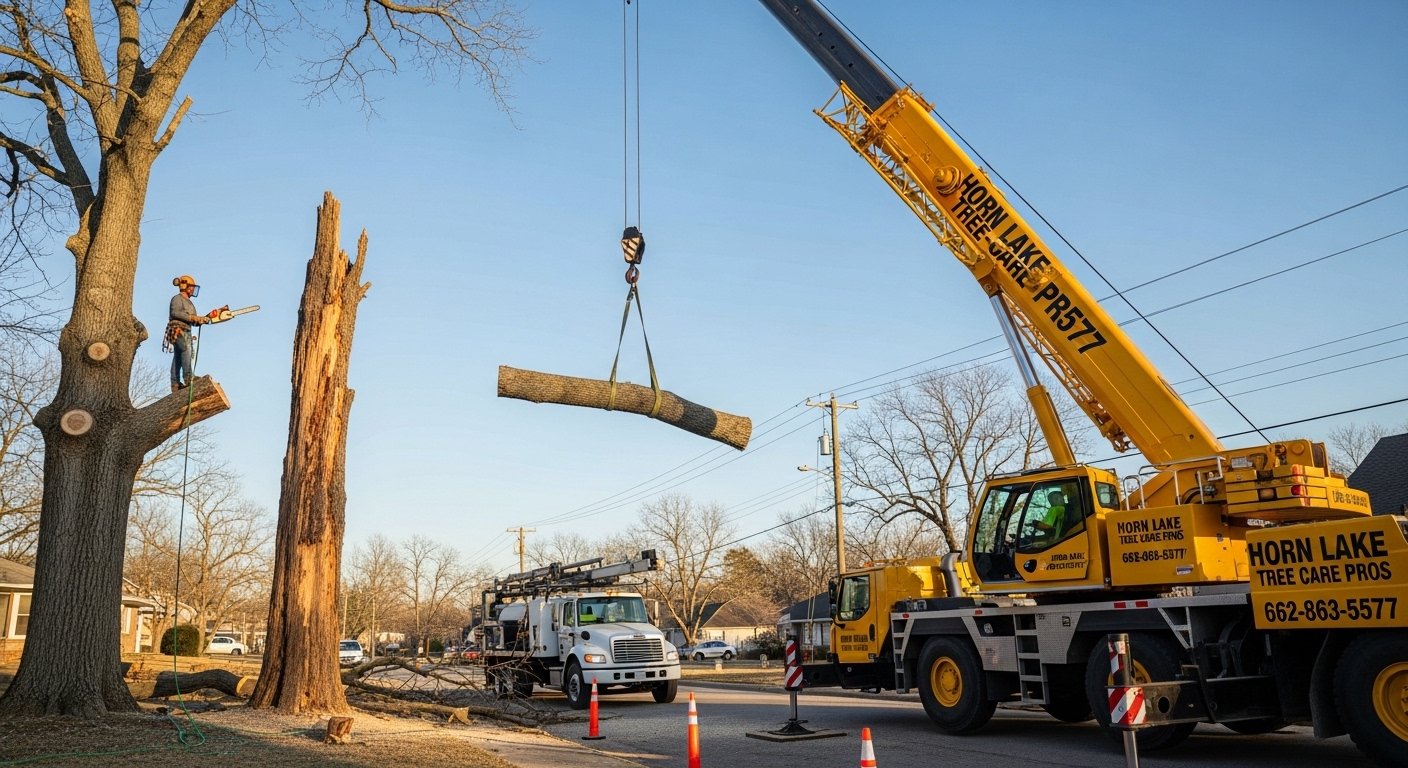 When to Grind a Stump After Removal in Horn Lake, Mississippi